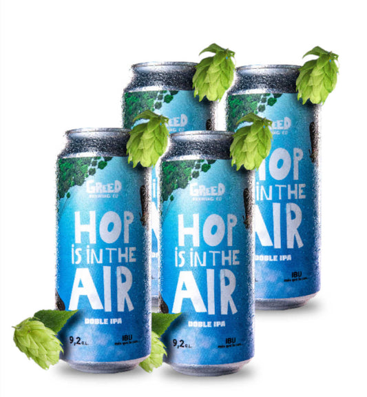 4 Pack Cerveza Greed Hop Is In The Air 473cc