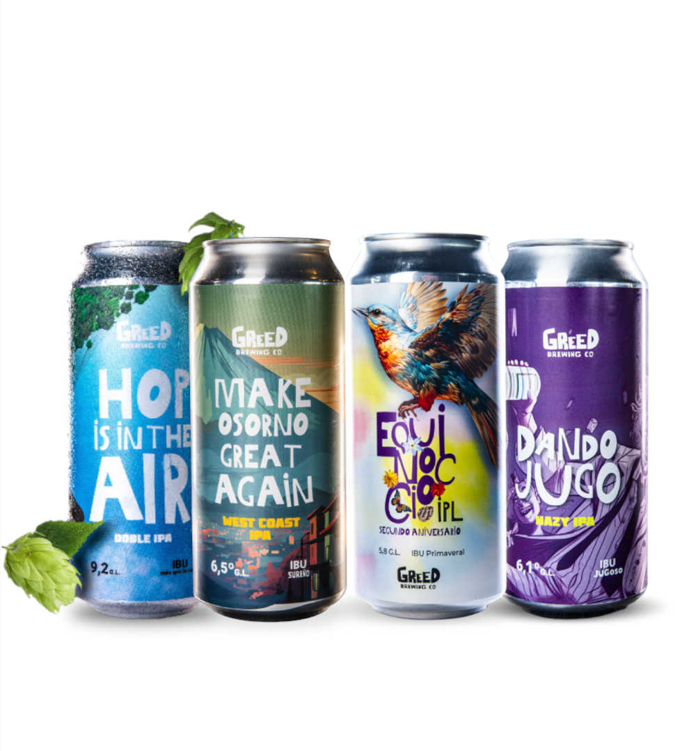 4 Pack IPA Greed!