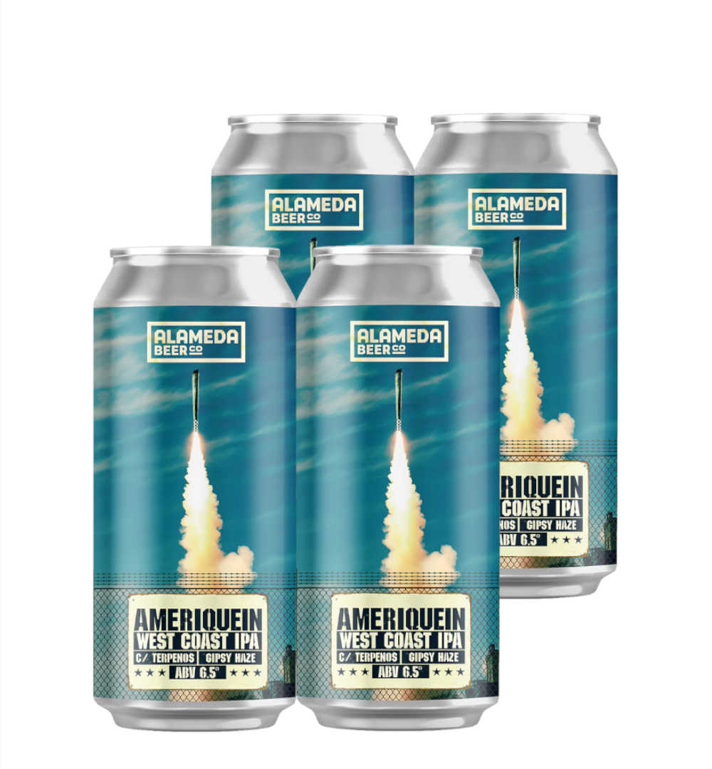 4x Cerveza Alameda Ameriquein 473cc