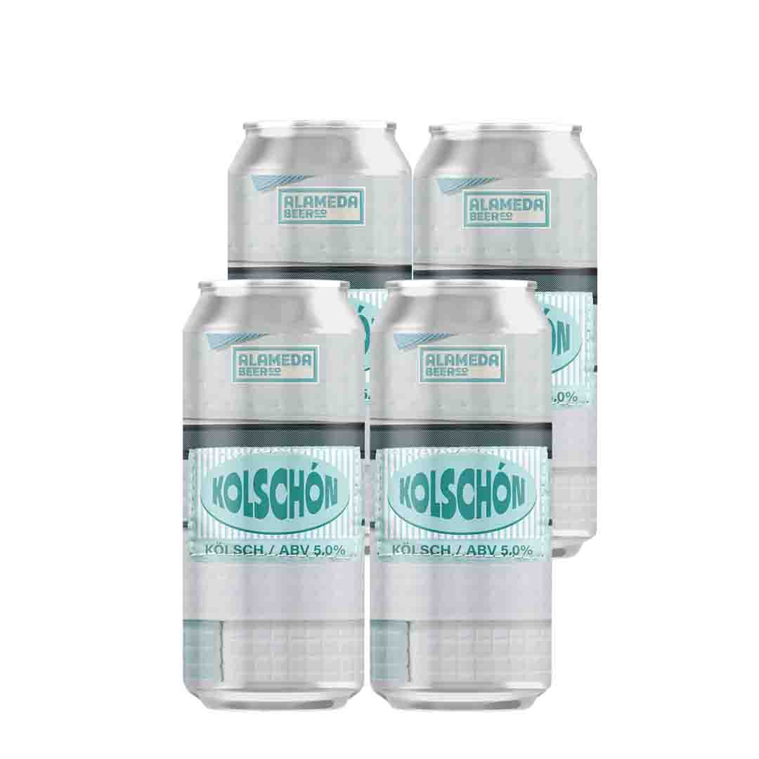 4x Cerveza Alameda Kolschon 473cc
