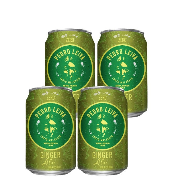 4x Ginger ale zero Pedro Leiva 220cc