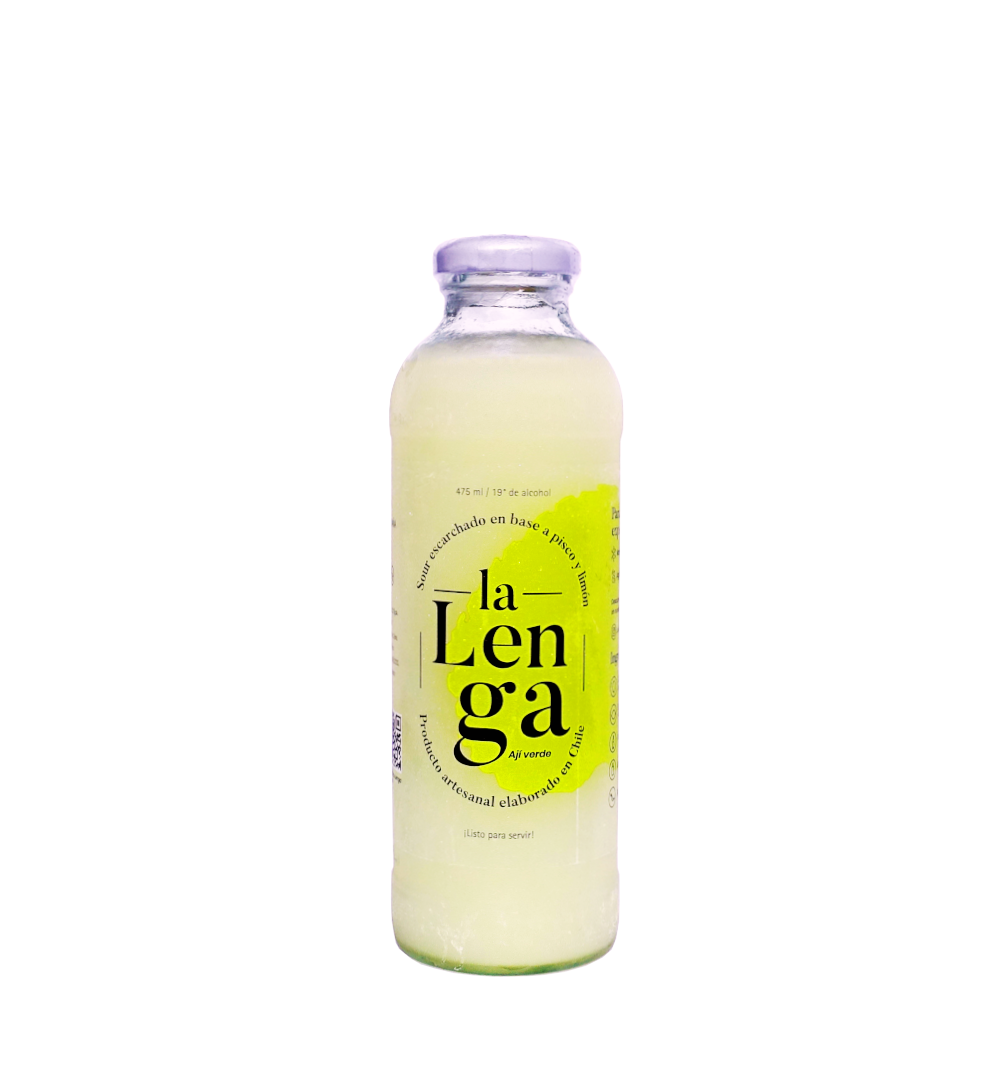 Pisco Sour La Lenga Aji Verde 475cc