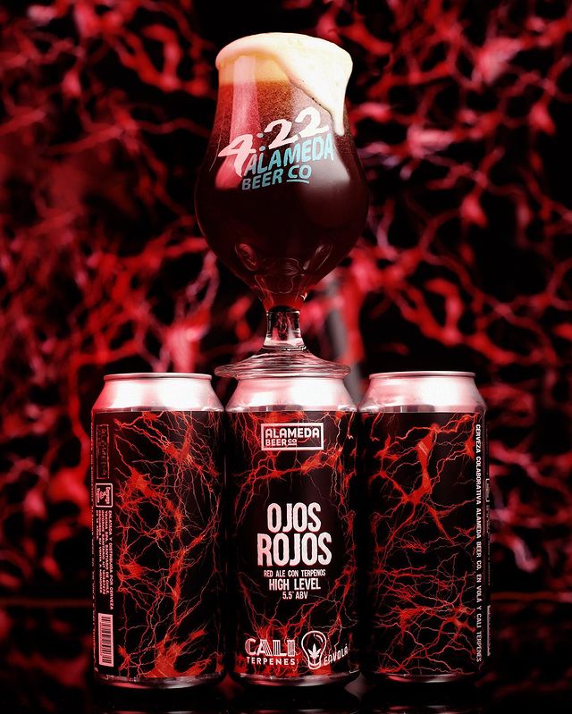 Alameda beer - red ale con terpenos - cervezas high level - tienda de cervezas online