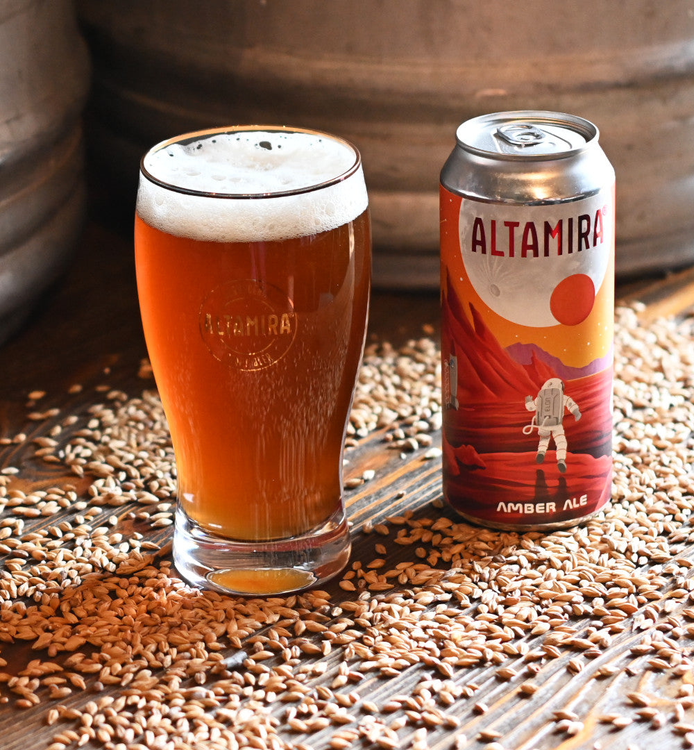 Cerveza altamira - amber ale - fermentado - cerveceros - casa de la cerveza