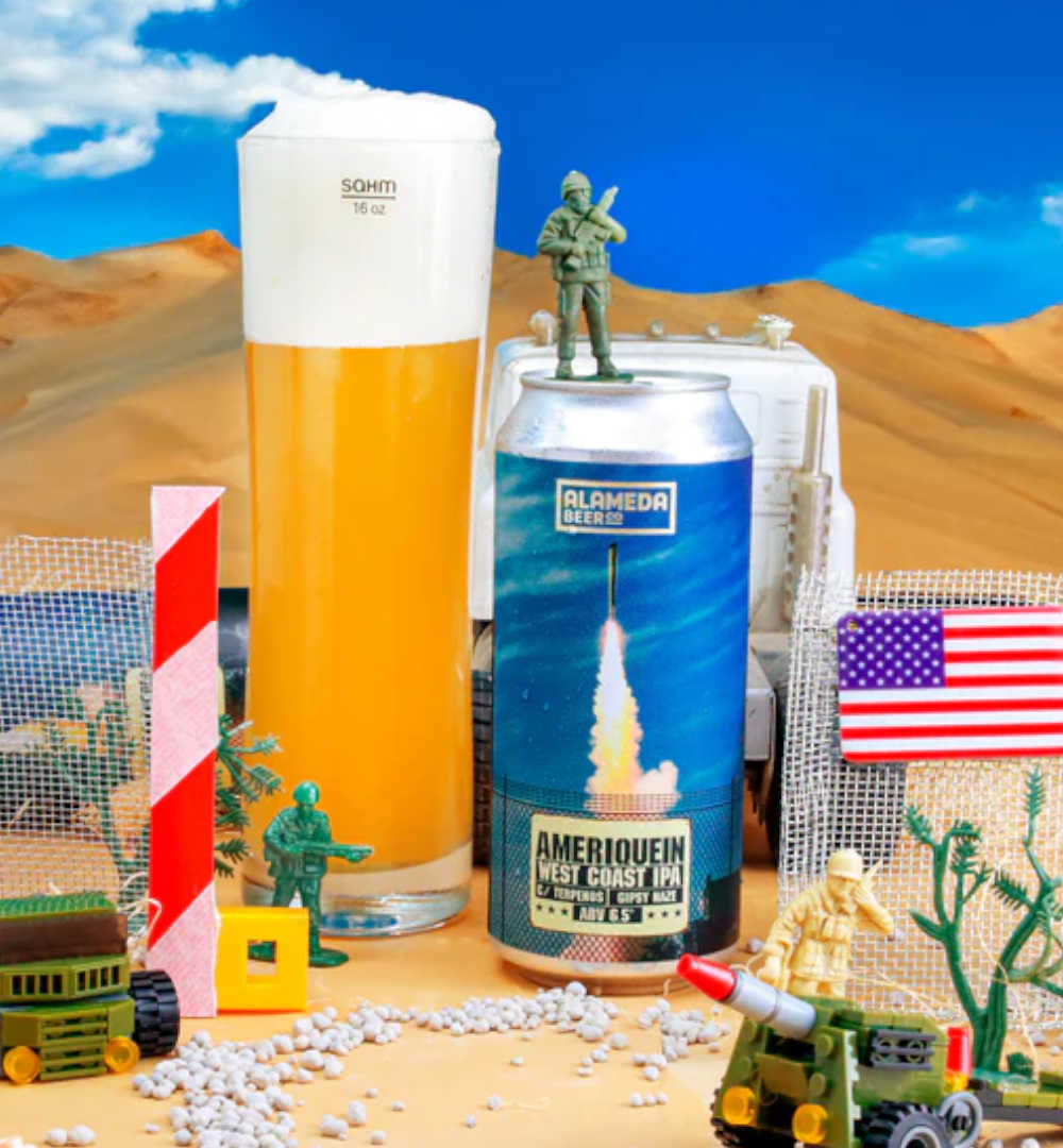 4x Cerveza Alameda Ameriquein 473cc