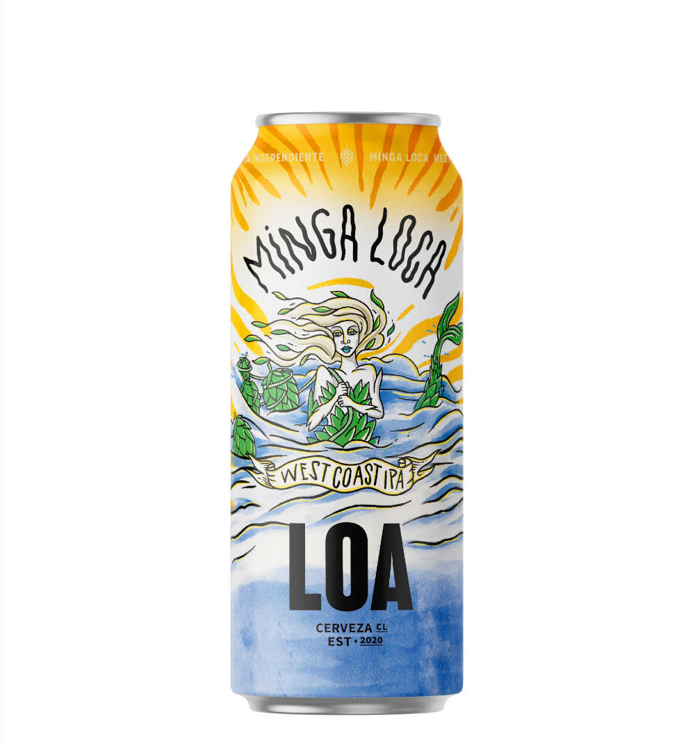 Cerveza Loa Minga Loca 473cc