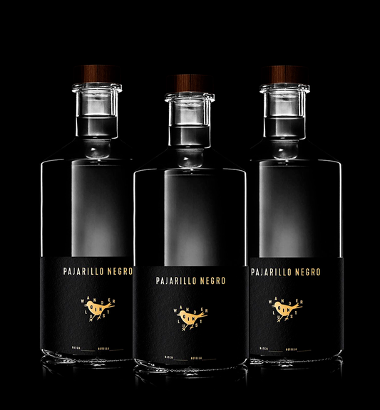 3x Gin Pajarillo Negro 700cc