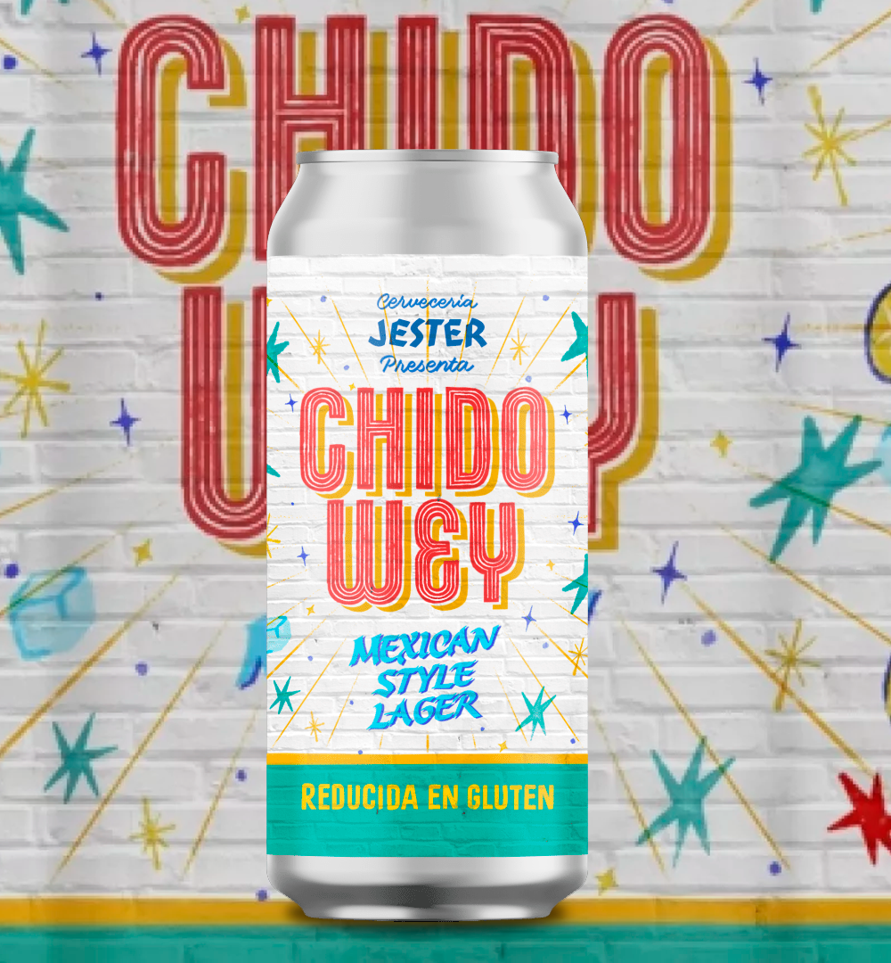Cerveza Jester Chido Wey 473cc