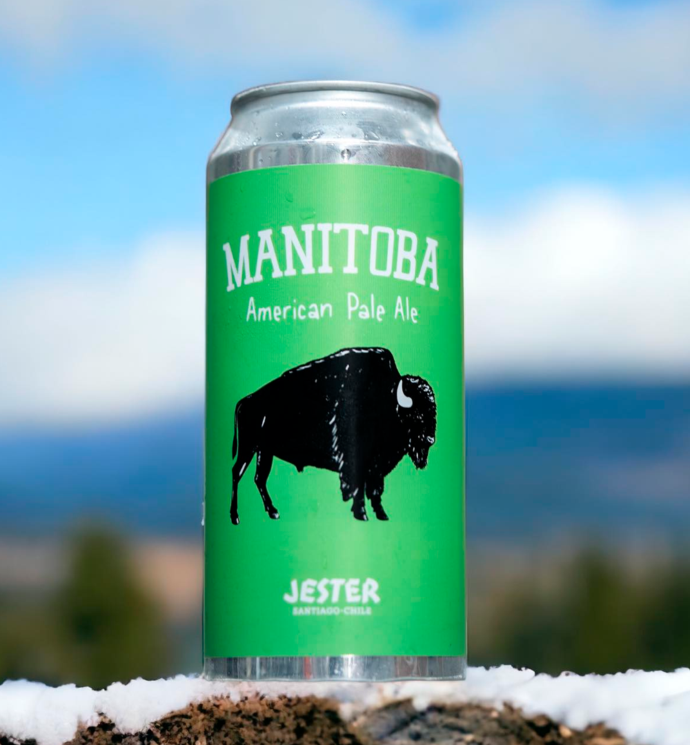 4x Cerveza Jester Manitoba 473cc