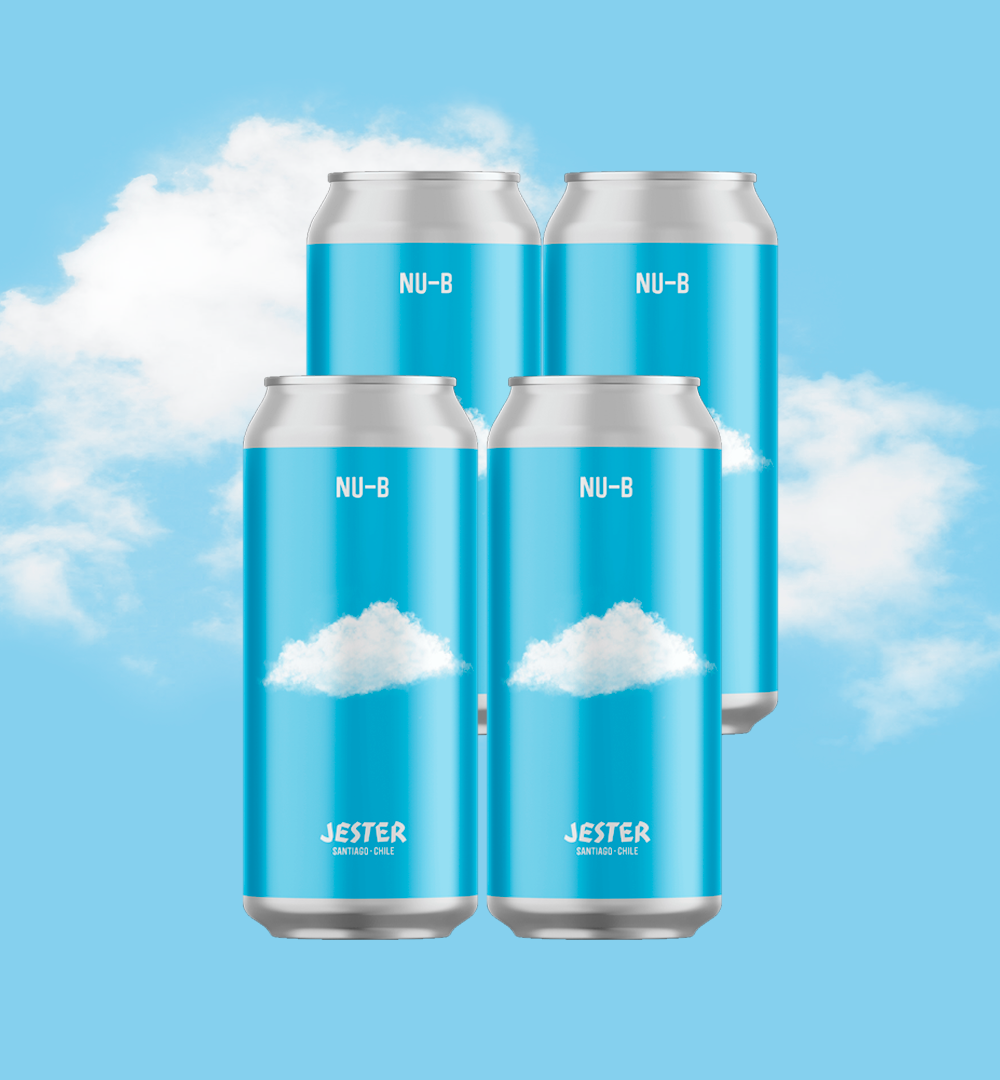 4x Cerveza Jester Nu-B 474cc