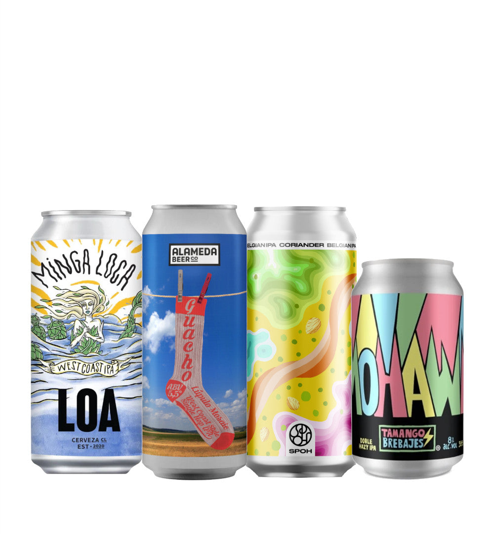 4 Pack Cerveza IPA # 10