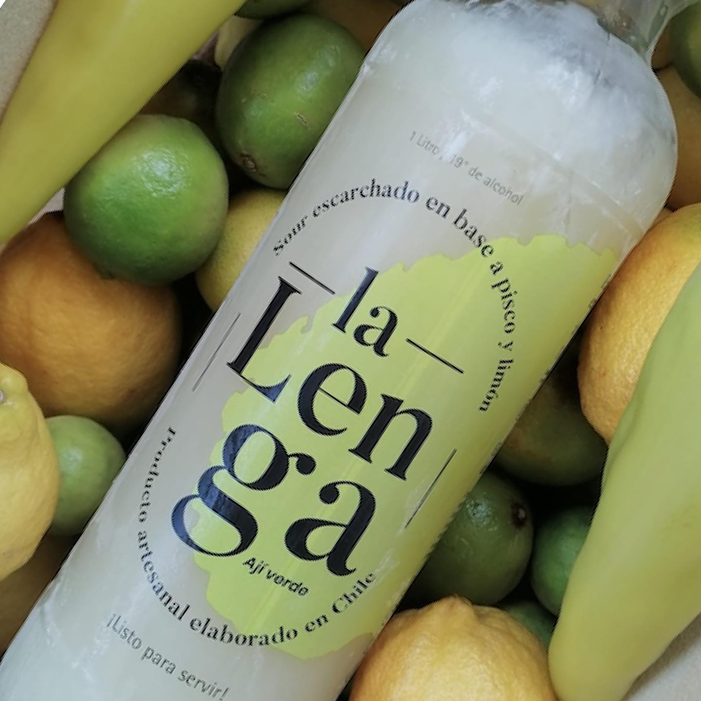 Pisco sour preparado - alcohol premium - productos craft