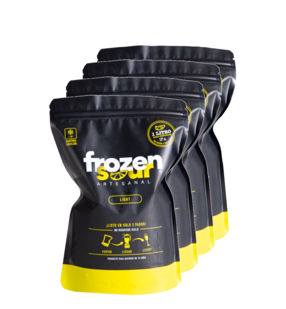Pisco Sour, 4Pack de Frozen Sour, Sin azucar - Portal Voy