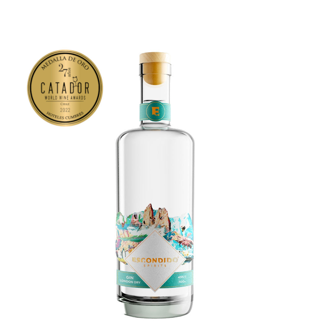 Gin London Dry Escondido spirits