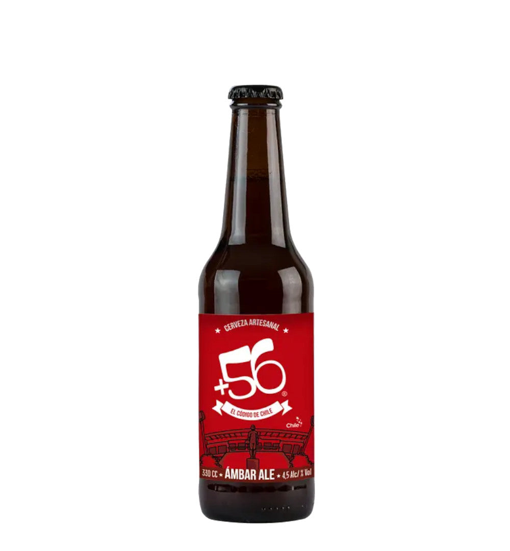 Cerveza premium - +56 el codigo de chile - ambar ale - cerveza edicion limitada