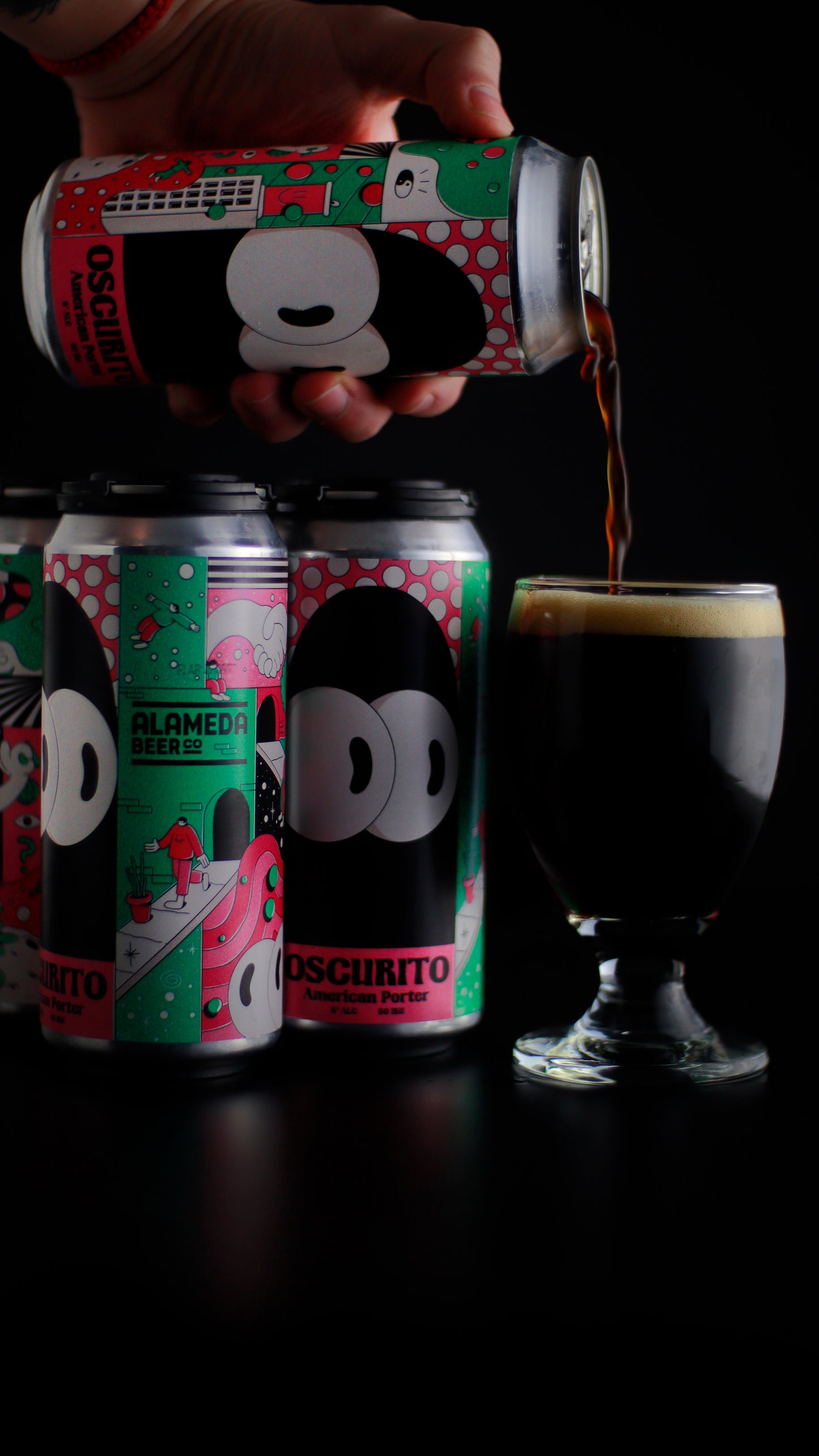 Alameda Cerveza Oscurito - Portal Voy! - Porter - Cerveza artesanal