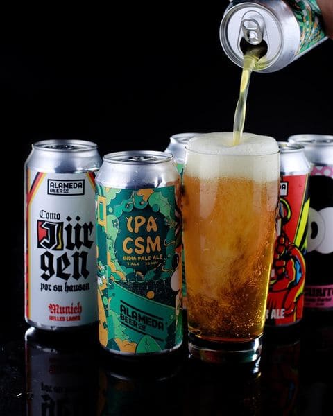 Cerveza IPA - Lupulos - csm - alameda beer - Portal voy