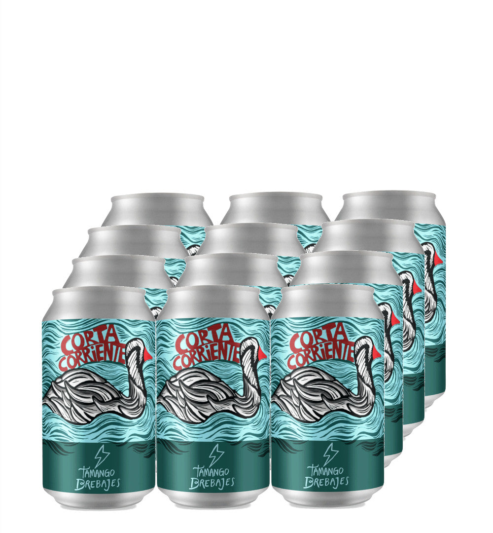 12 pack de esta cerveza icono! - Tamango Corta Corriente 355cc - Portal Voy!