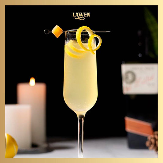 Bosque esclerofilo - chileno gin - malafama - french 75 - recetal