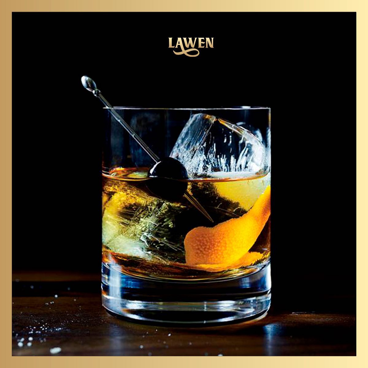 Negroni - lawen gin - esclerofilo - boldo - botanicos - gin de chile