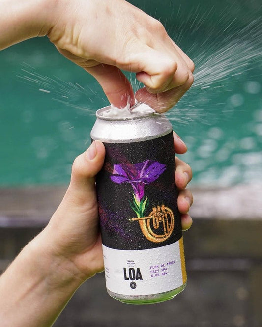 Flor de Truco - Cerveza LOA Hazy Ipa - la casa de las cervezas artesanales chilenas