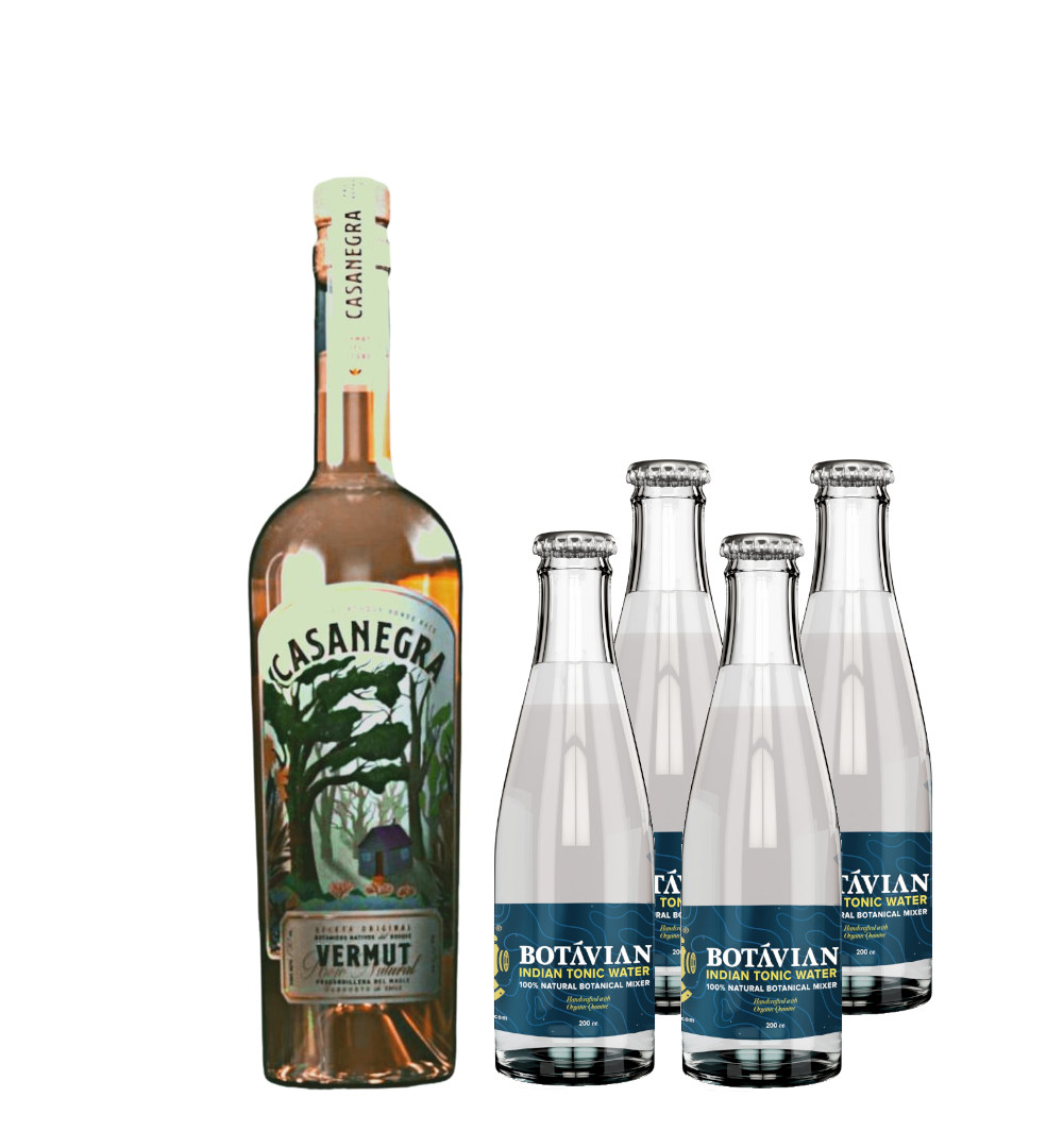 Vermut Casanegra - Agua tonica Botavian