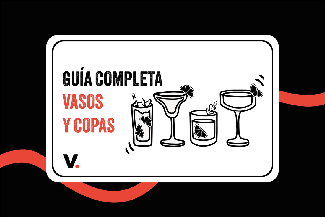 Guía completa de vasos y copas