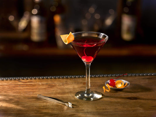 Receta - arma tu bar - Manhattan - bebida clásica - licores