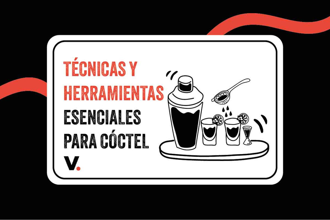 Técnicas de coctelería para barman