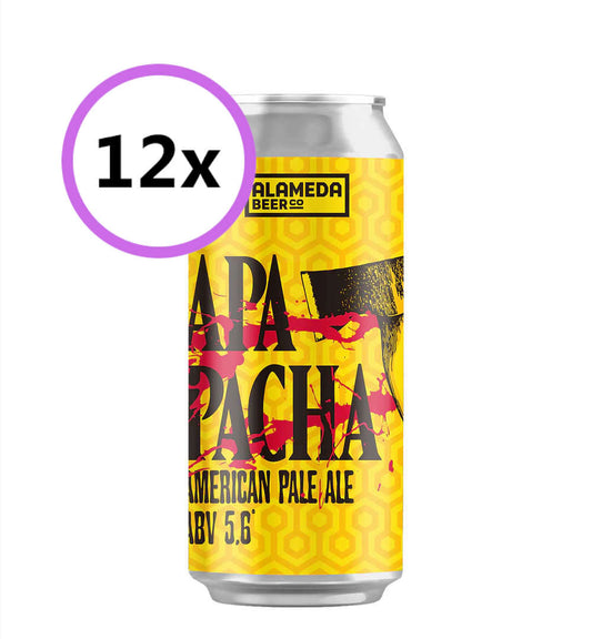 12x Cerveza Alameda Apapacha 473cc