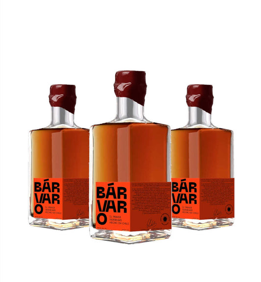 3x Whisky Barvaro Bierbrand 700cc