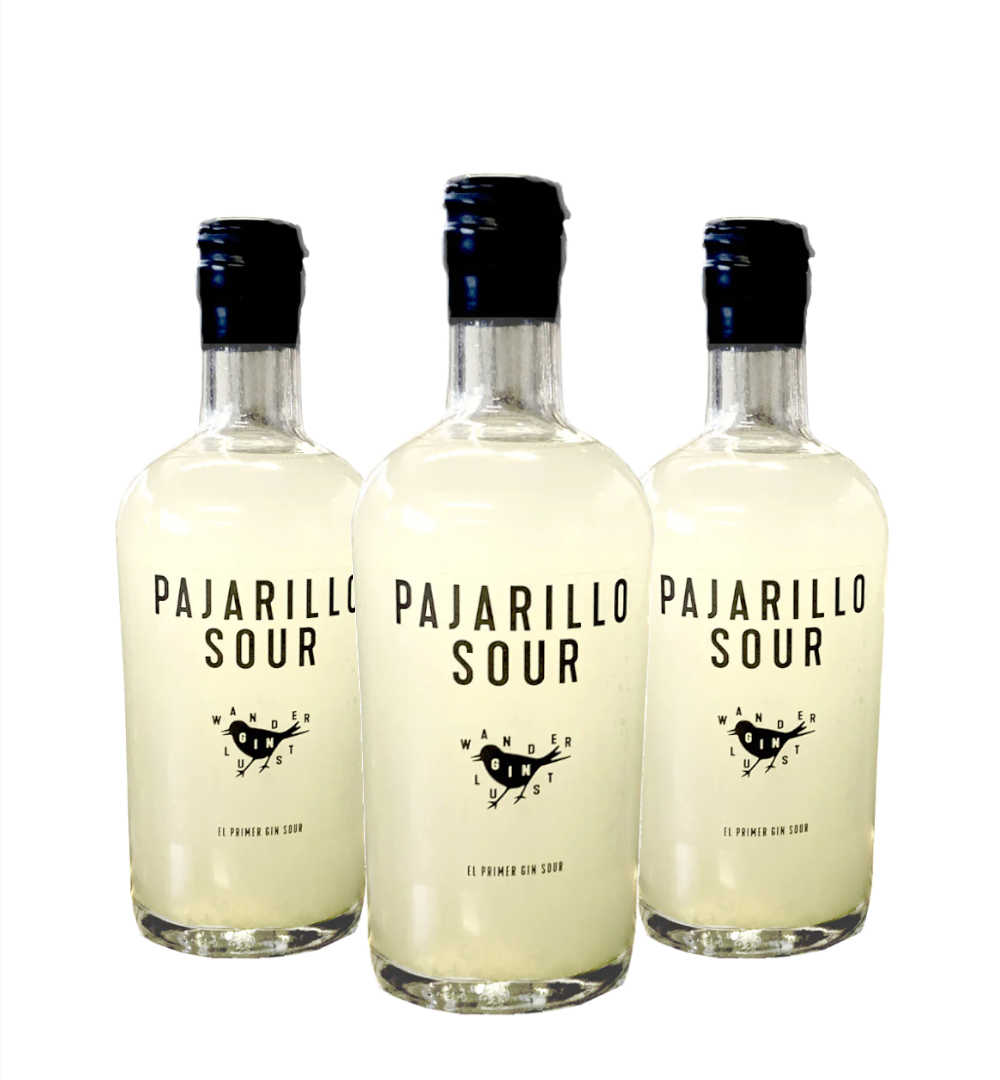 3x Gin Sour Pajarillo 700cc