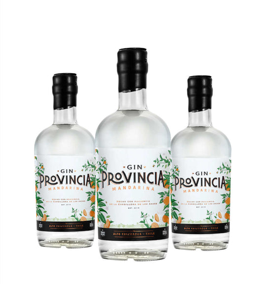 3x Gin Provincia Mandarina 700cc