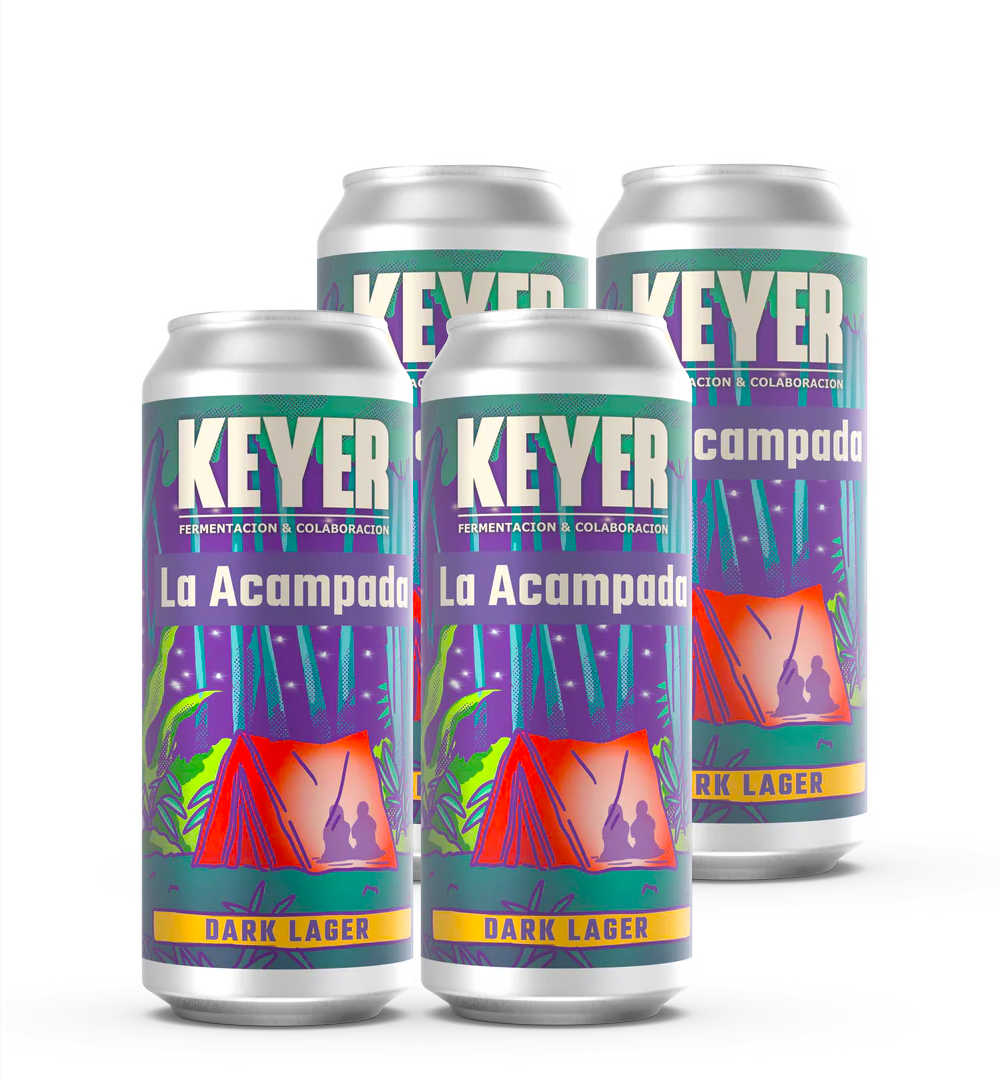 4xCerveza Keyer Dark Lager 473cc