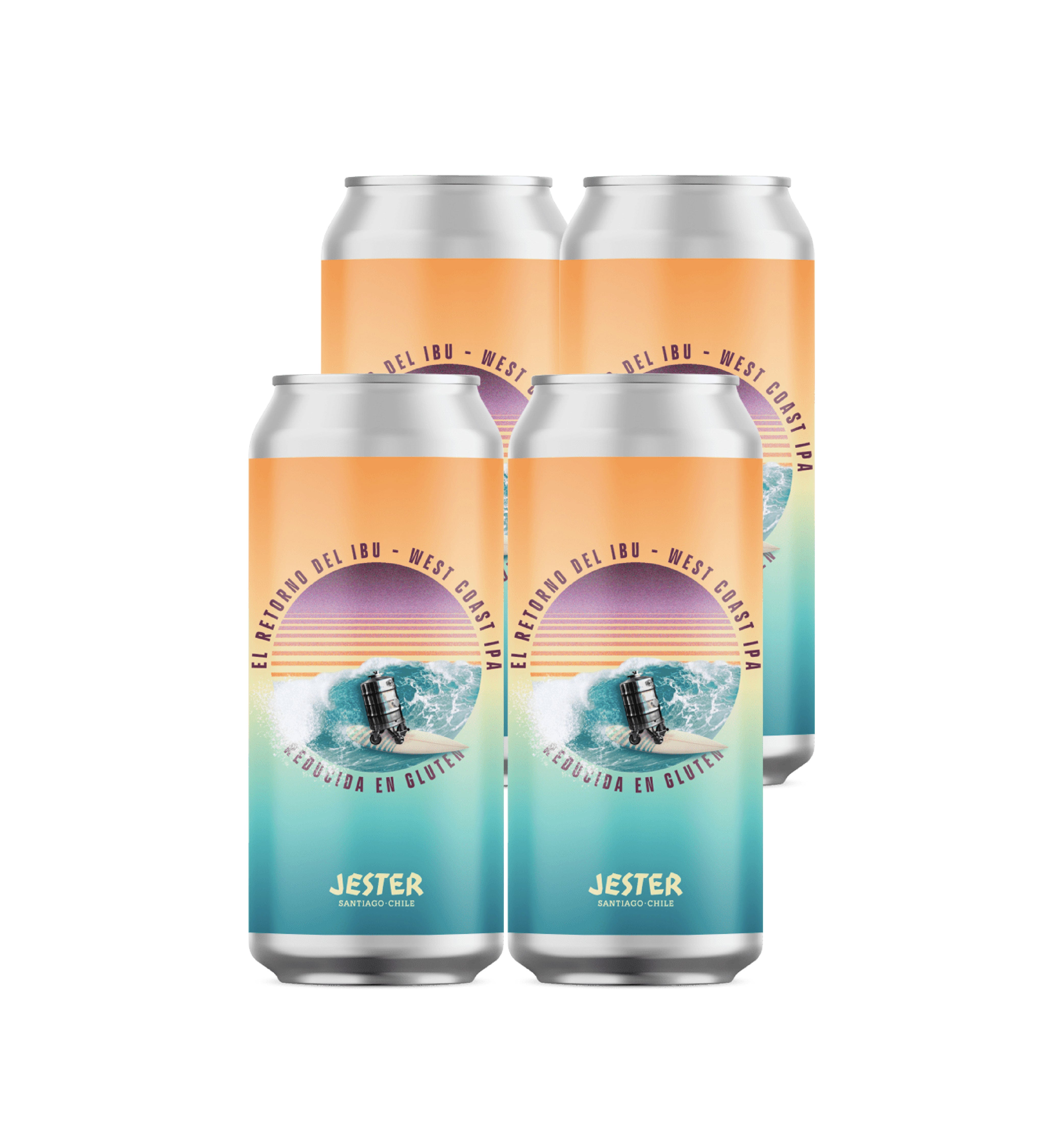 4x Cerveza Jester El Retorno Del Ibu 473cc - Portal Voy