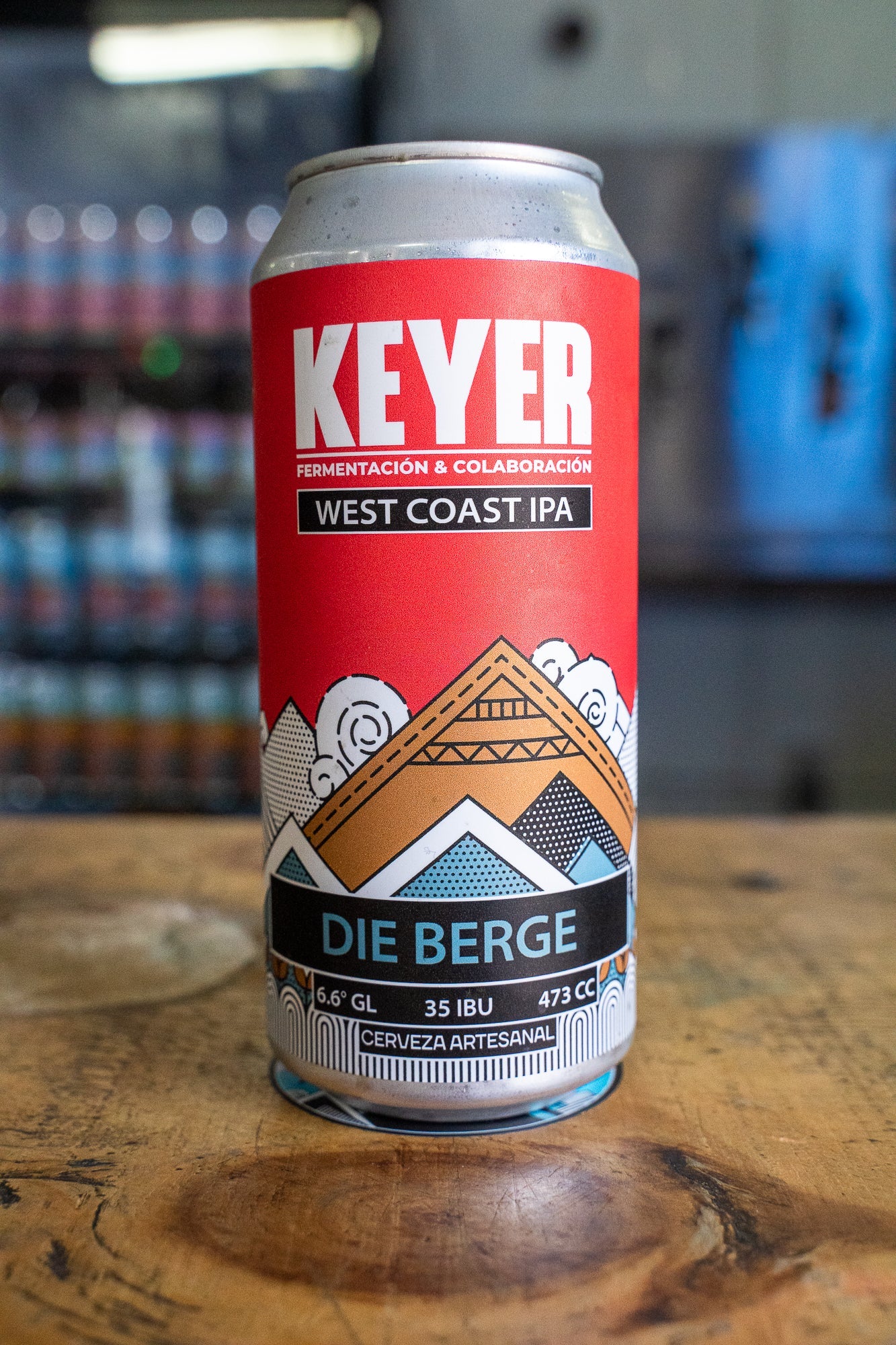 Cerveza Keyer Die Berge West Coast IPA en Portal Voy pide a domicilio