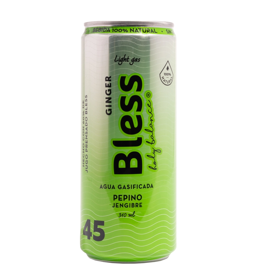 Ginger Bless 310ml - Pepino Jengibre