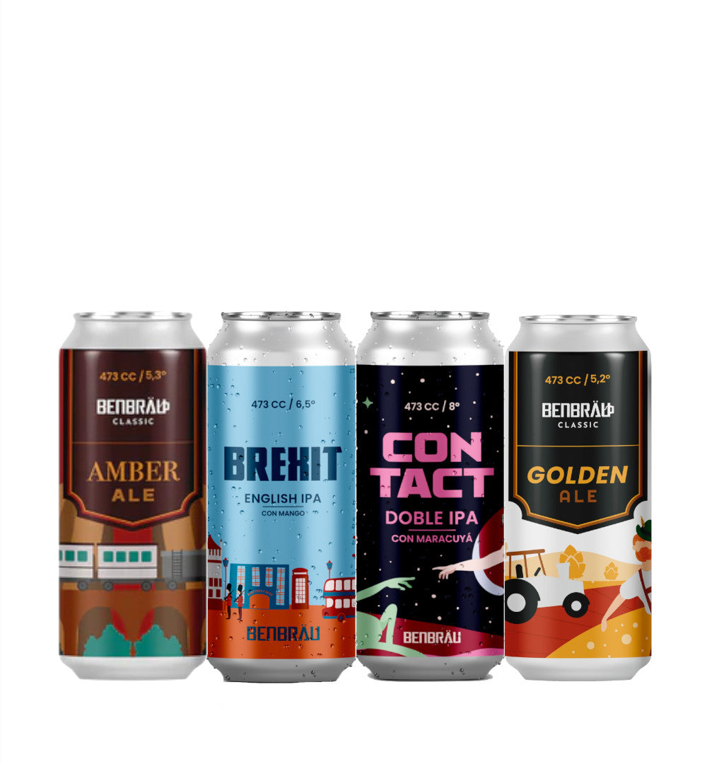 Cerveceria chilena - doble ipa - pack en oferta - benbrau - portal voy