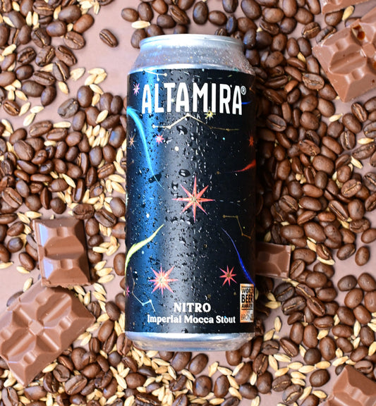 Cervecería altamira - quilpue - imperial mocca stout - cafe - chocolate