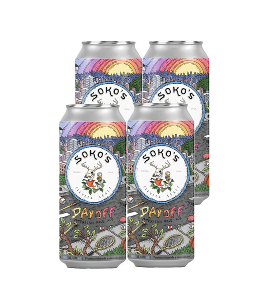 cerveceria craft - cerveza austral - day off - american pale ale - soko's - portal voy - tierra de cervezas