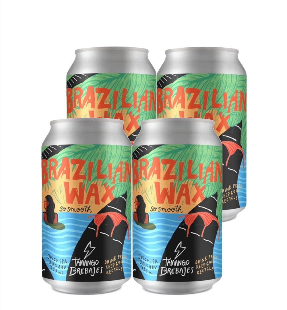 Cerveza tamango - brazilian wax - juicy ipa - cerveza premium,