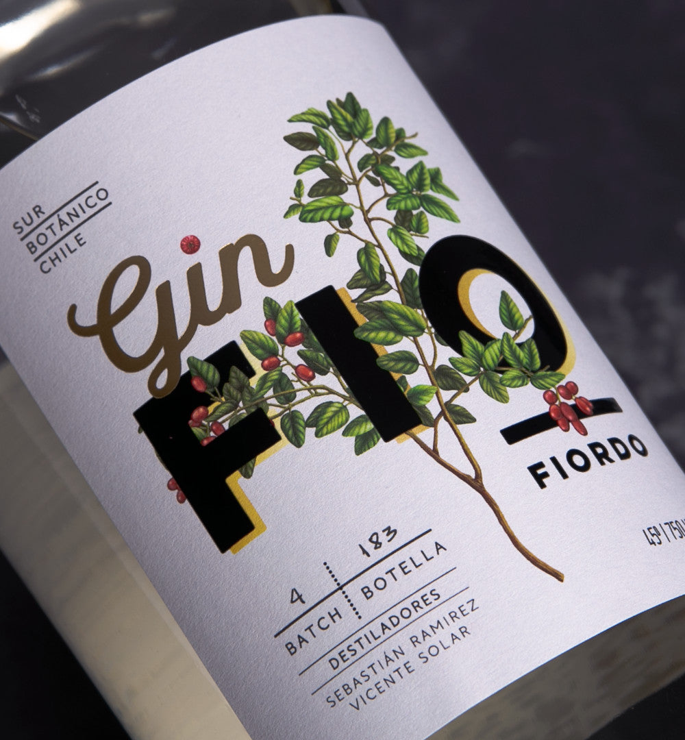 Gin chileno - gin fiordo - destilado artesanal - destileria de autor - bebidas de autor 