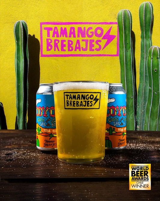 Cerveza tamango - gose con sal - boyecura - portal voy - buenos precios en cerveza