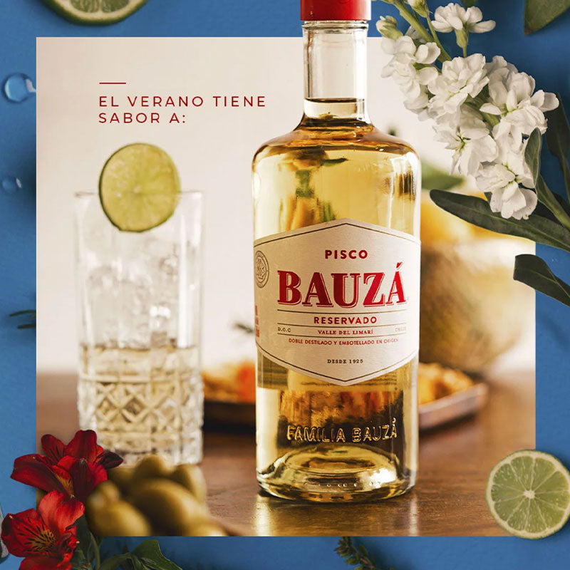 Pisco Bauza Blanco Reservado 40°