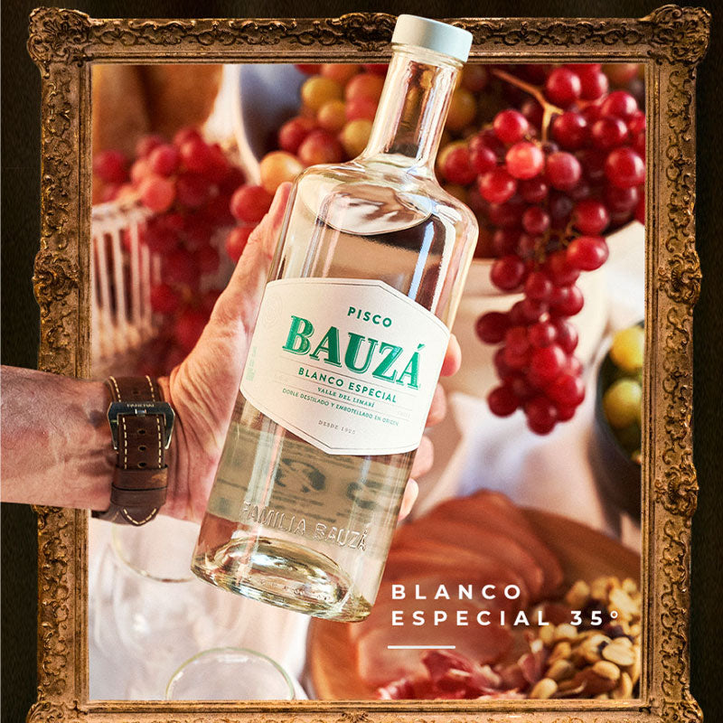Pisco Bauzá Blanco Reservado 35° 1 Litro