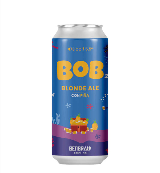 4x Cerveza Benbrau Bob 473cc