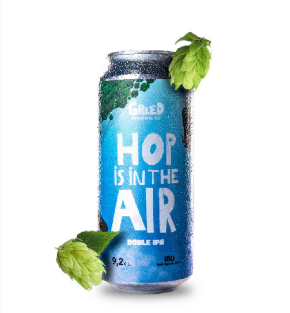 Cerveza Greed Hop Is In The Air 473cc - Portal Voy