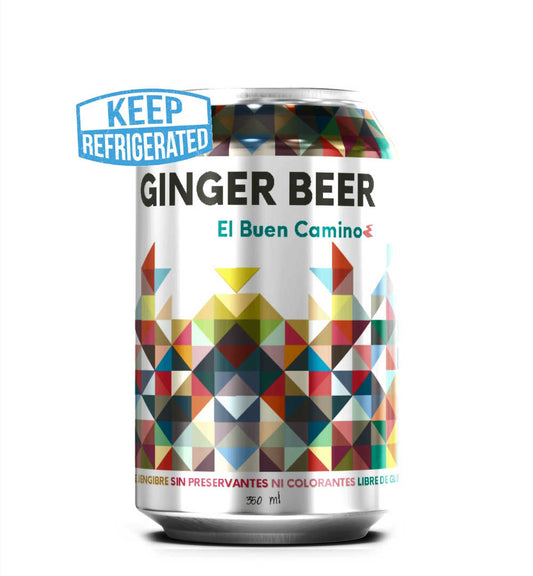 Ginger beer natural el buen camino a dommicilio