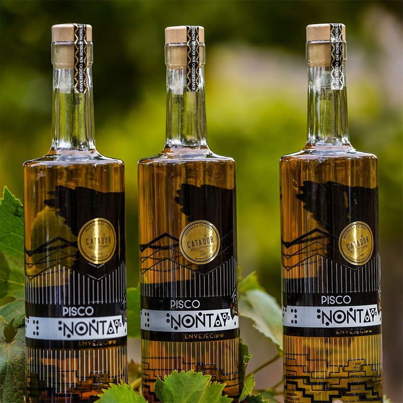 Pisco Nontay Añejo 43º 750cc