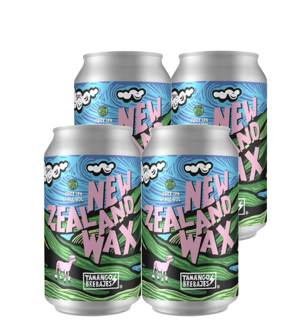 4x Cerveza Tamango New Zeland Wax 355cc - Portal Voy